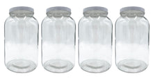 Load image into Gallery viewer, 1 Gallon Glass Jars with Metal Lids (4 pack) - Better Beverage Bottles
