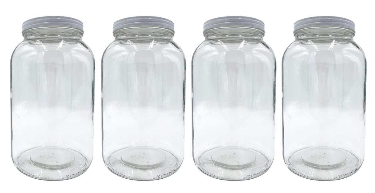 Choice 0.5 Gallon Glass Jar with Lid