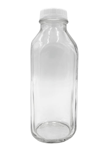 1 Liter (33.8 Oz) Square Milk Bottle - Better Beverage Bottles