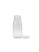 Load image into Gallery viewer, 12 Oz Glass Water Bottle Virtually Unbreakable with Thick Sides and Screw-on Cap -- Case of 24 - Better Beverage Bottles