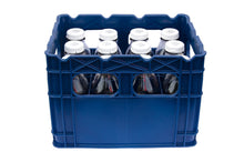 Load image into Gallery viewer, Plastic Crate for 1 Ltr Square Glass Milk Bottles / Commercial Duty - Better Beverage Bottles