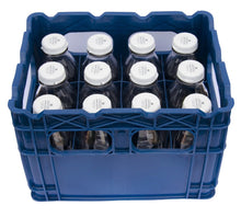 Load image into Gallery viewer, Plastic Crate for 1 Ltr Square Glass Milk Bottles / Commercial Duty - Better Beverage Bottles