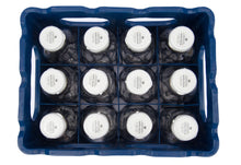 Load image into Gallery viewer, Plastic Crate for 1 Ltr Square Glass Milk Bottles / Commercial Duty - Better Beverage Bottles