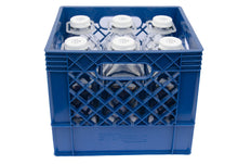 Load image into Gallery viewer, Plastic Crate for 2 Qt. Glass Milk Bottles / Commercial Duty - Better Beverage Bottles