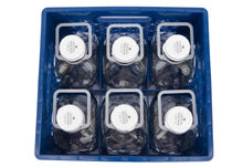 Load image into Gallery viewer, Plastic Crate for 2 Qt. Glass Milk Bottles / Commercial Duty - Better Beverage Bottles
