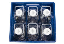 Load image into Gallery viewer, Plastic Crate for 2 Qt. Glass Milk Bottles / Commercial Duty - Better Beverage Bottles