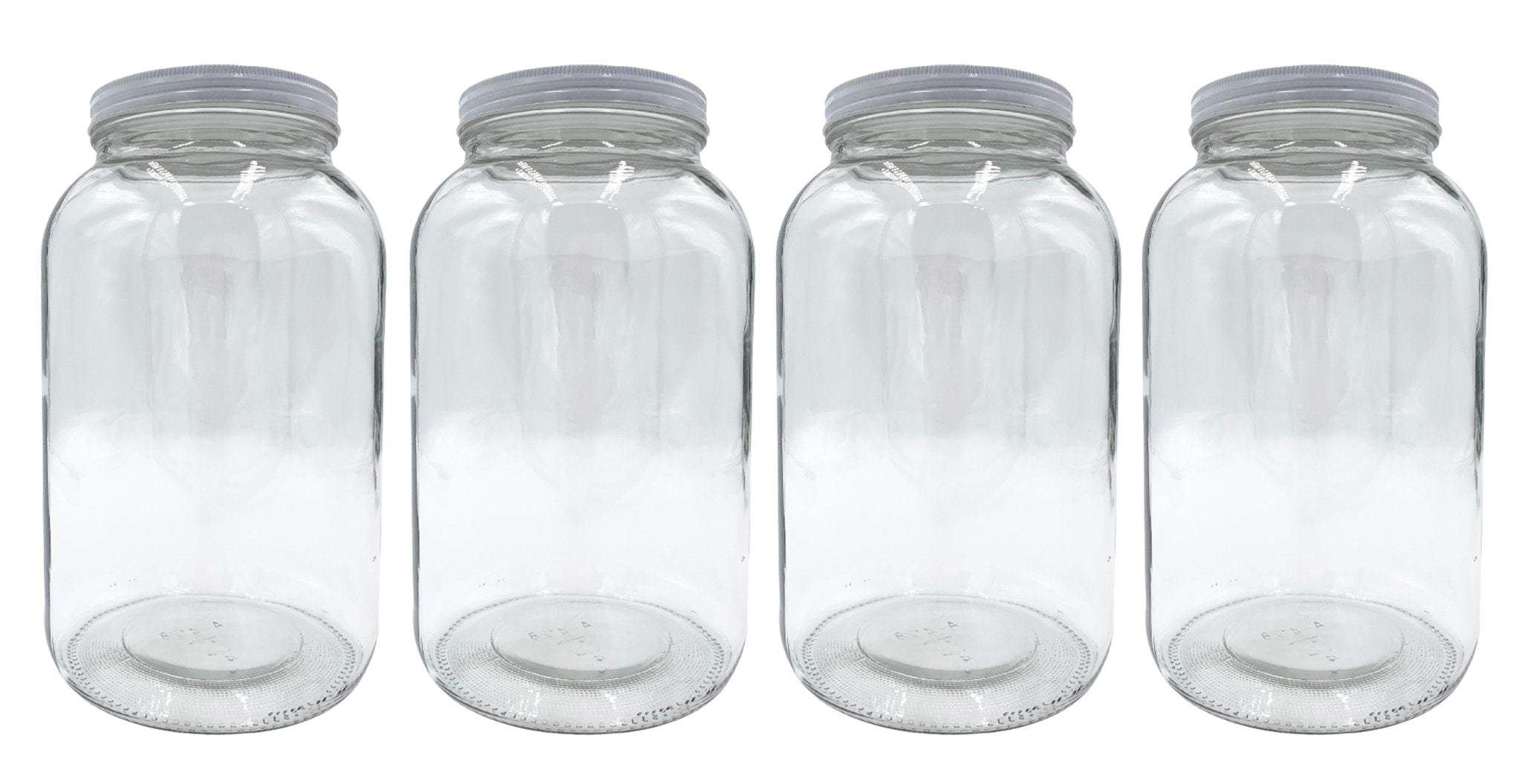 One Gallon Glass Wide Mouth Jug