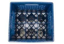Load image into Gallery viewer, Plastic Crate for 2 Qt. Glass Milk Bottles / Commercial Duty - Better Beverage Bottles

