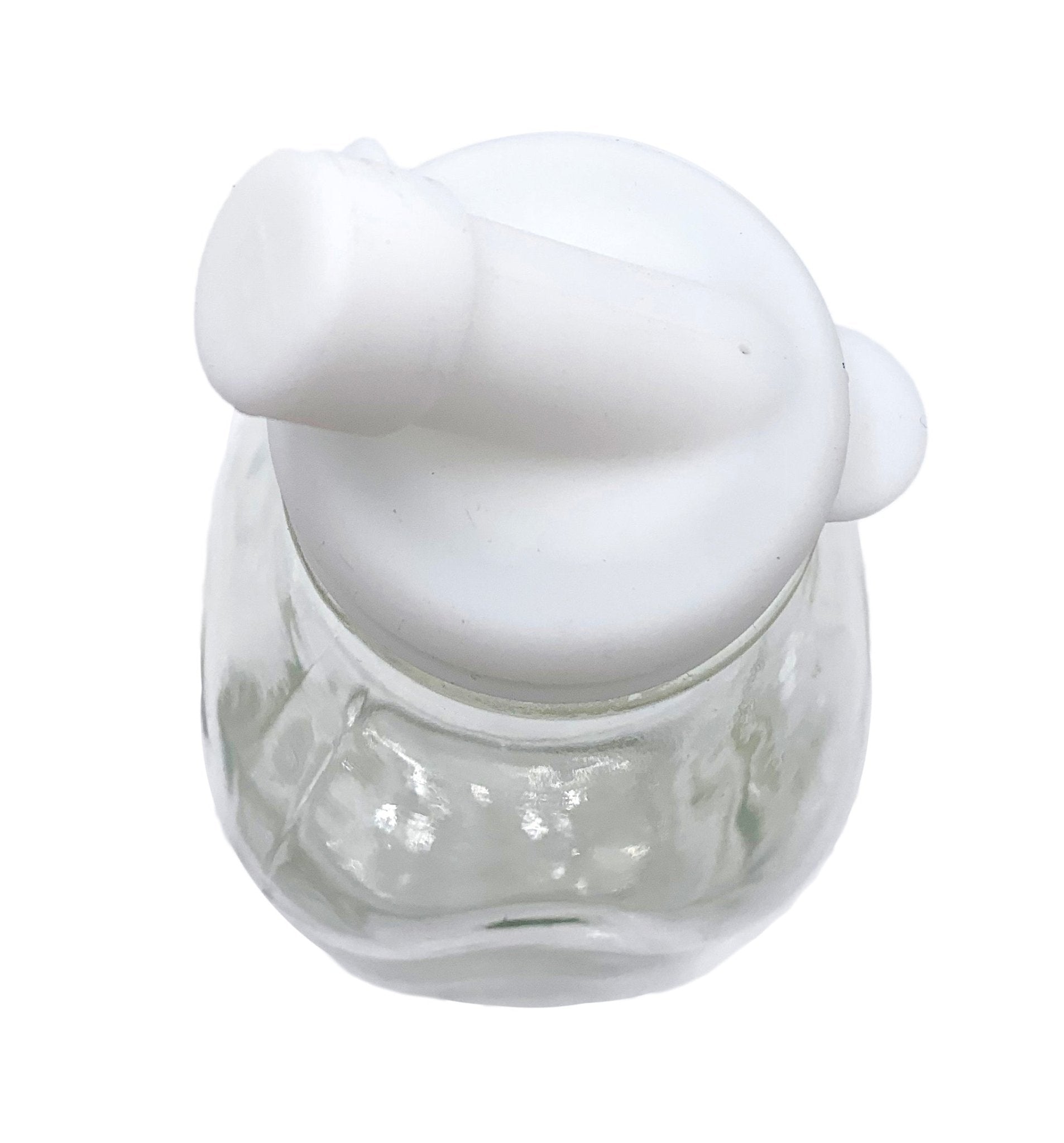 The Dairy Shoppe 1 Ltr. (33.8 oz.) Glass Milk Bottle Vintage Style with Cap  & NEW Silicone Pour Spouts! (2 Pack)